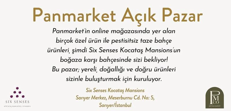 Doğallık Boğaz’la Buluşuyor: Panmarket Açık Pazar Başlıyor!