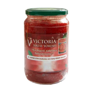 El Yapımı Gün Kurusu Acı Baş Biber Salçası
