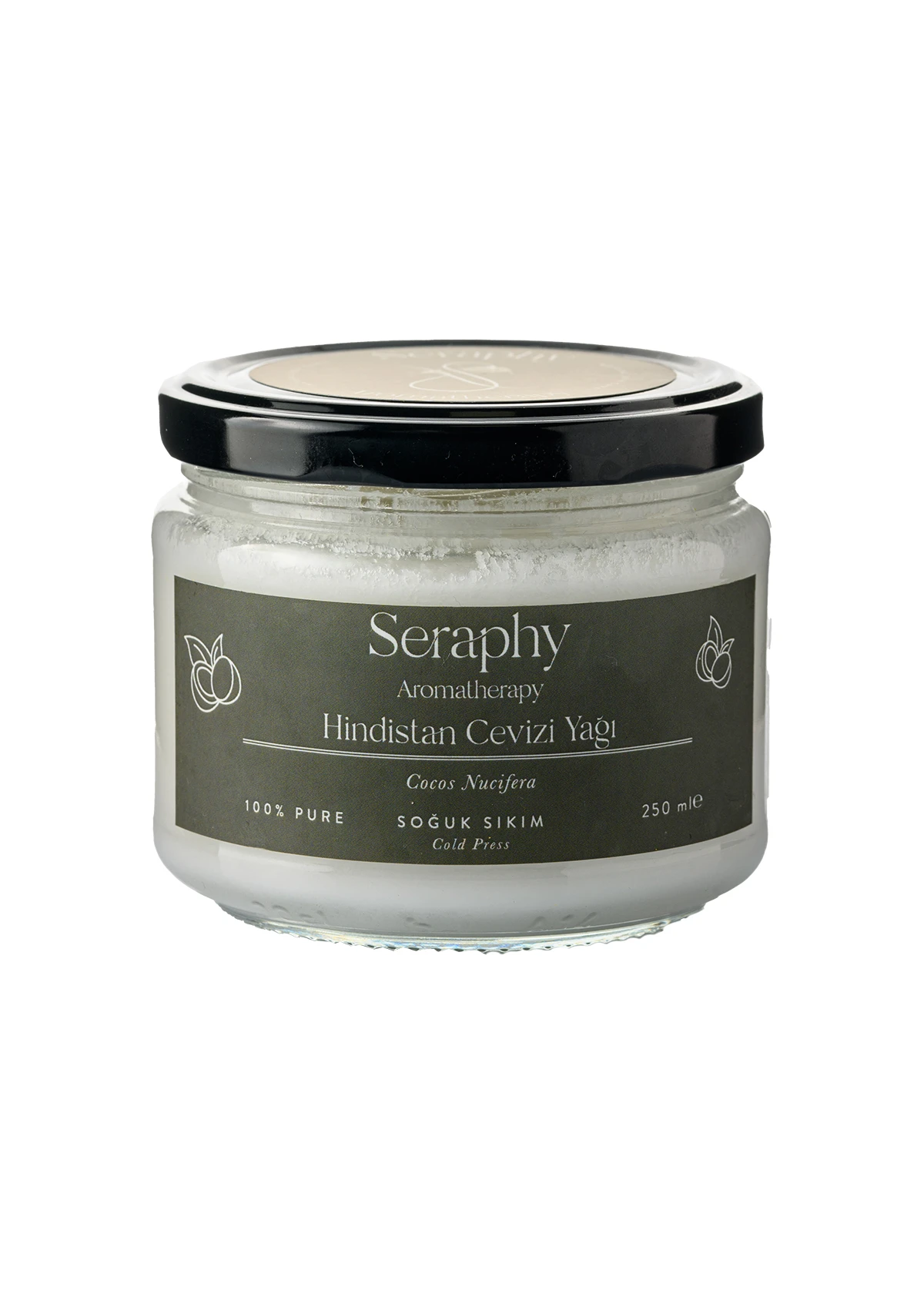 Hindistan Cevizi Yağı %100 Pure 250 ml - 1