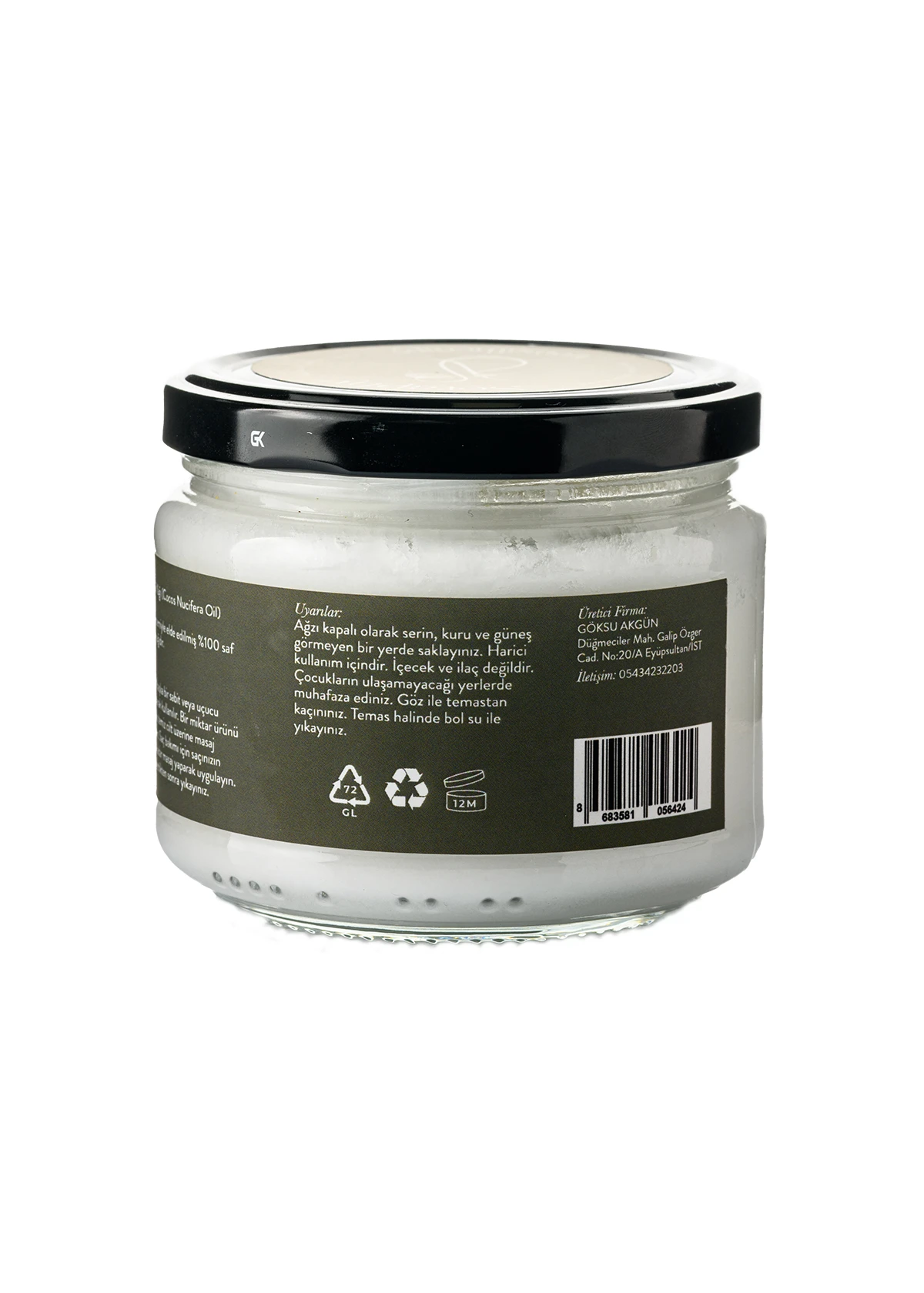 Hindistan Cevizi Yağı %100 Pure 250 ml - 3