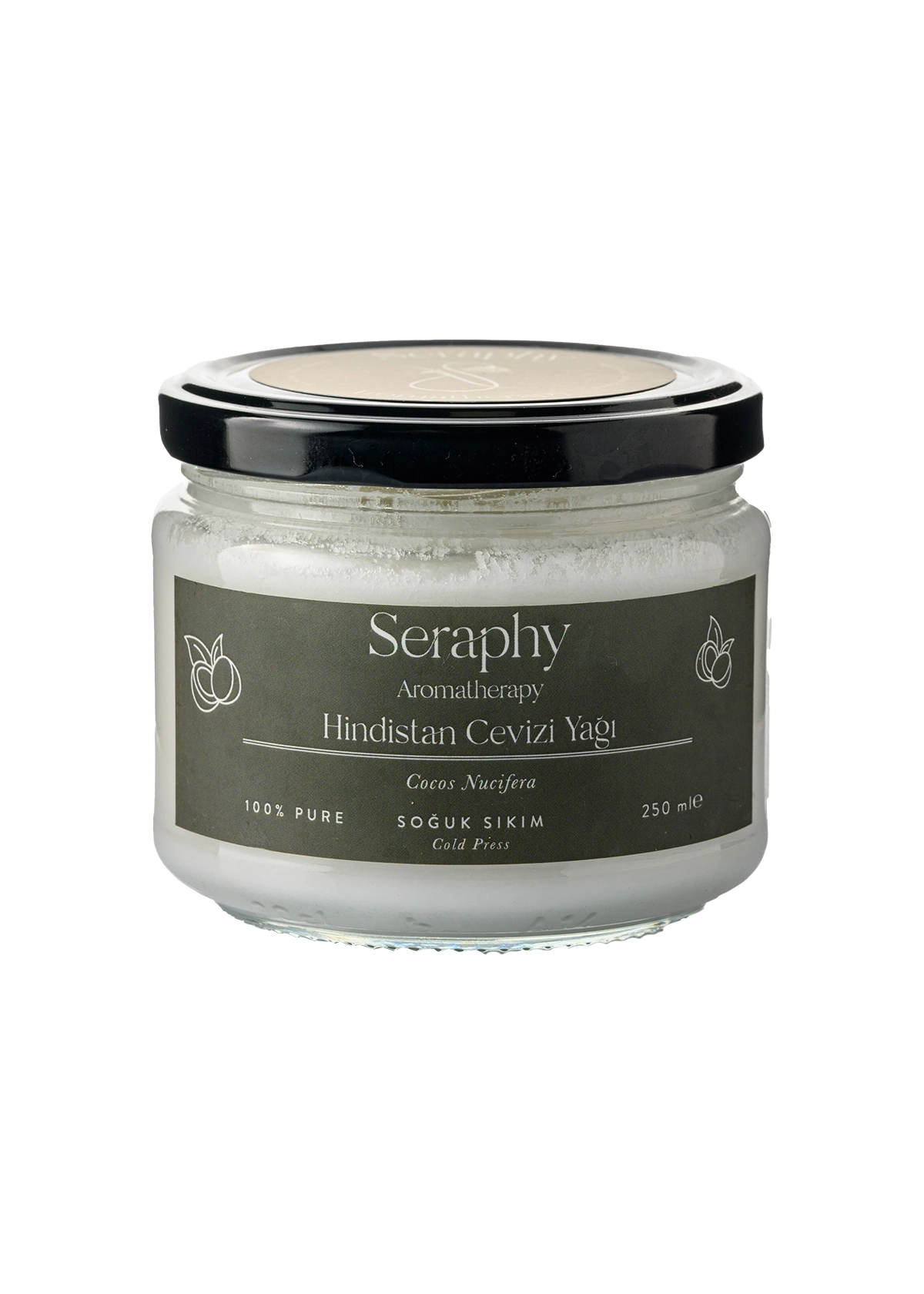 Hindistan Cevizi Yağı %100 Pure 250 ml