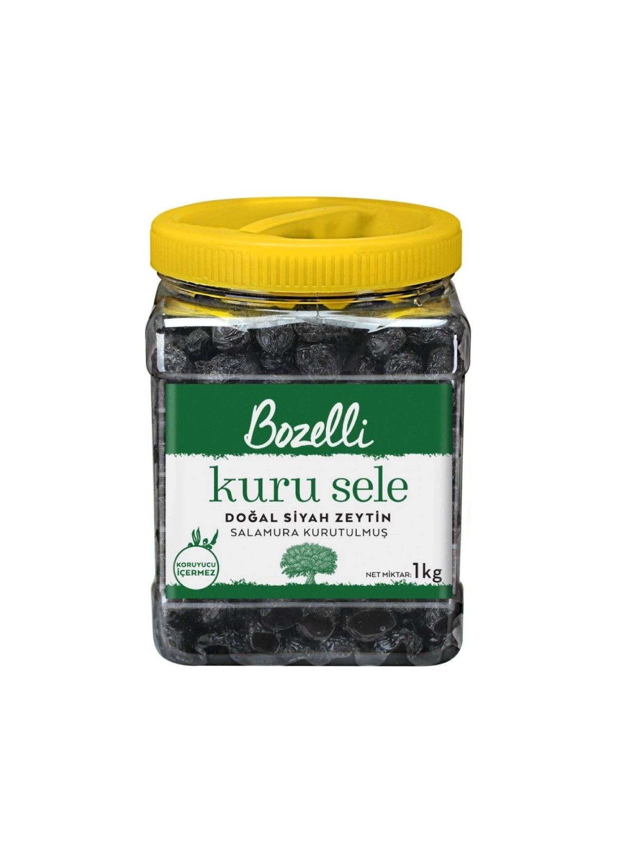 Kuru Sele Siyah Zeytin 1 kg