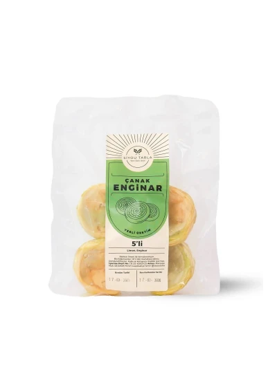 Dondurulmuş Çanak Enginar 5 Adet