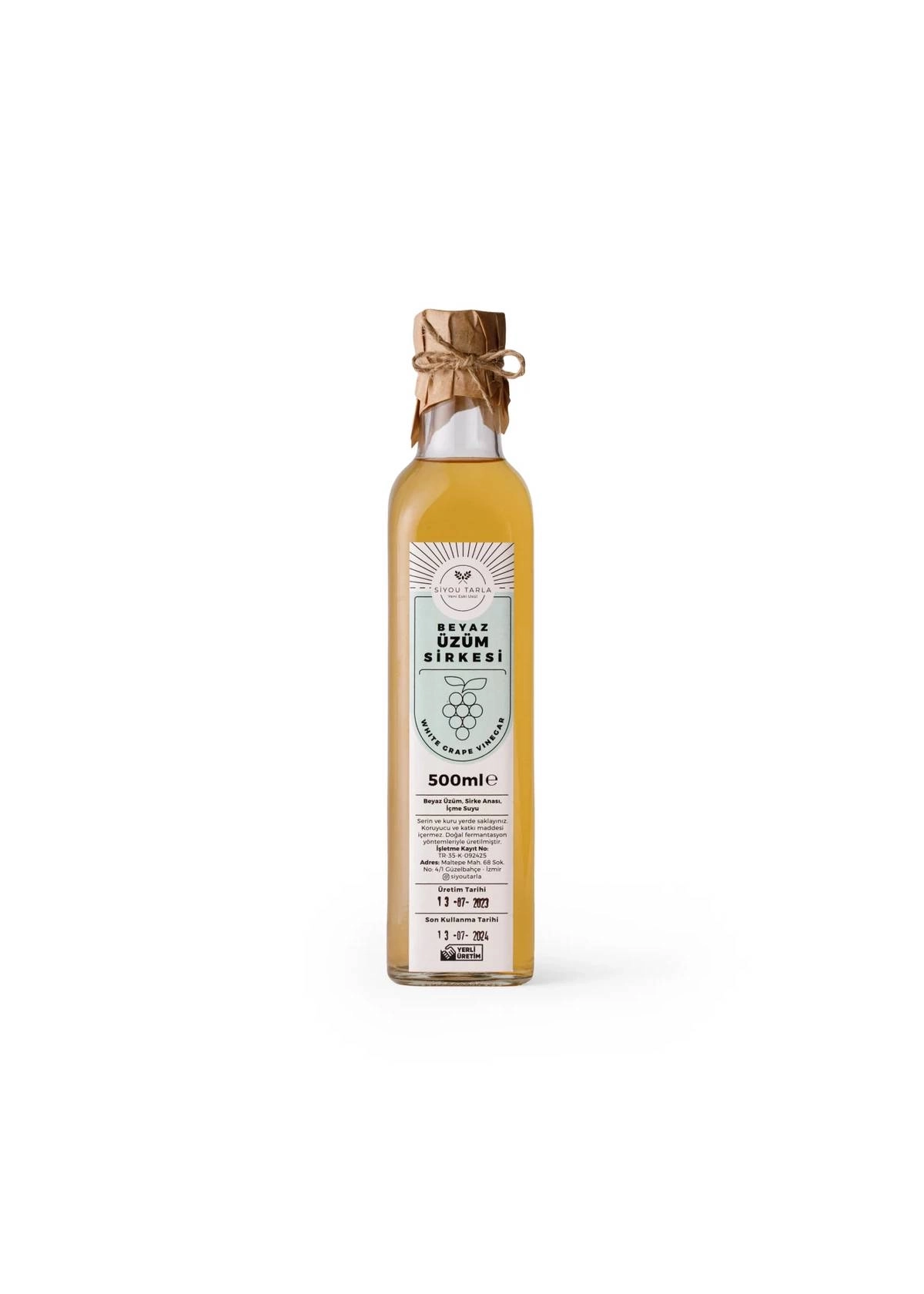 Beyaz Üzüm Sirkesi 500 ml