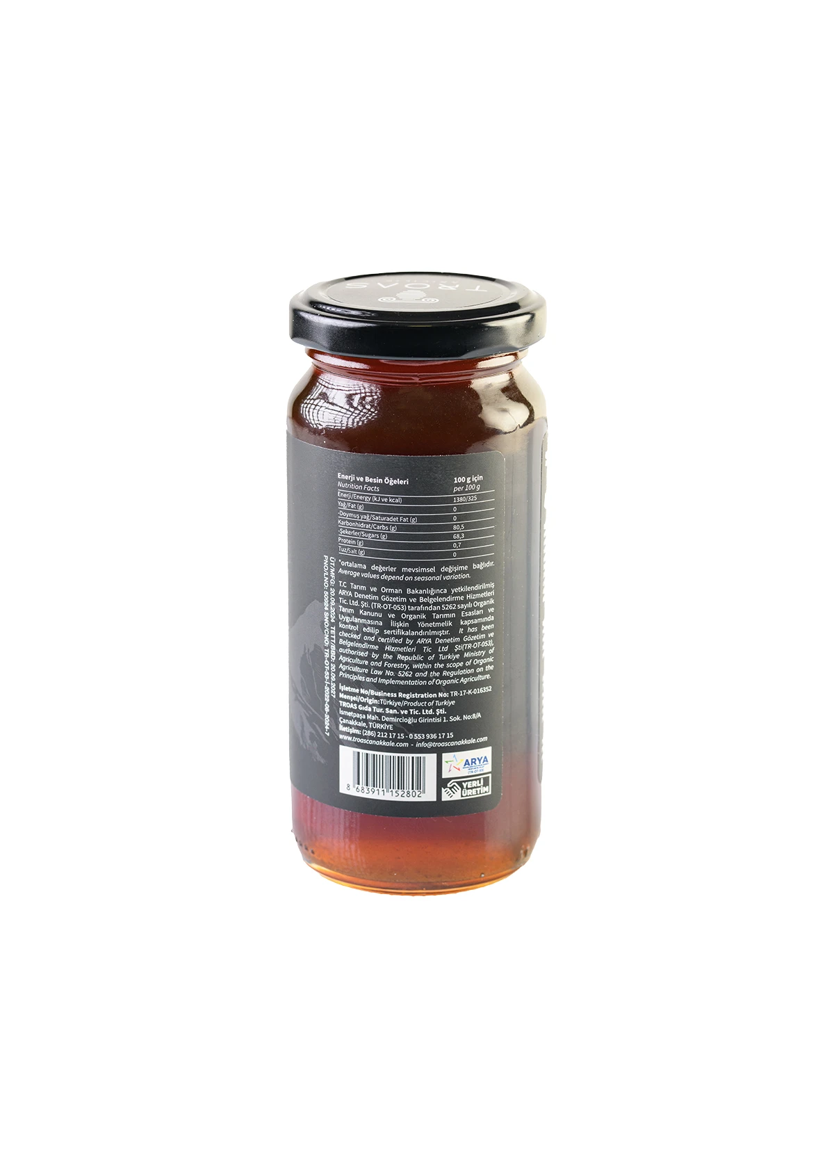 Dark Series Organik Ham Bal 340 gr - 2