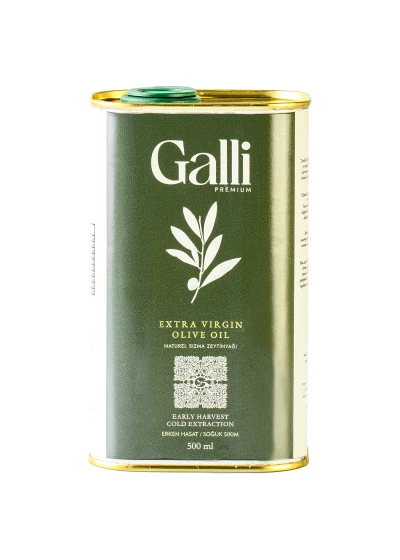 Soğuk Sıkım Erken Hasat Natürel Sızma Zeytinyağı 500 ml