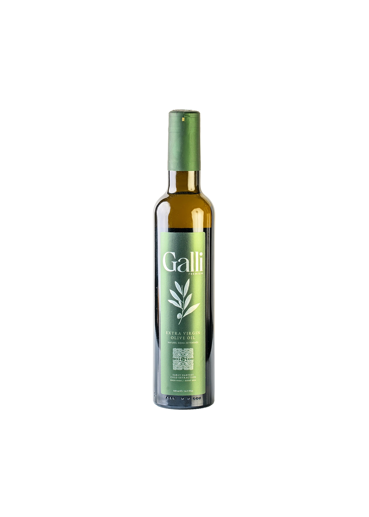 Soğuk Sıkım Natürel Sızma Zeytinyağı 500 ml