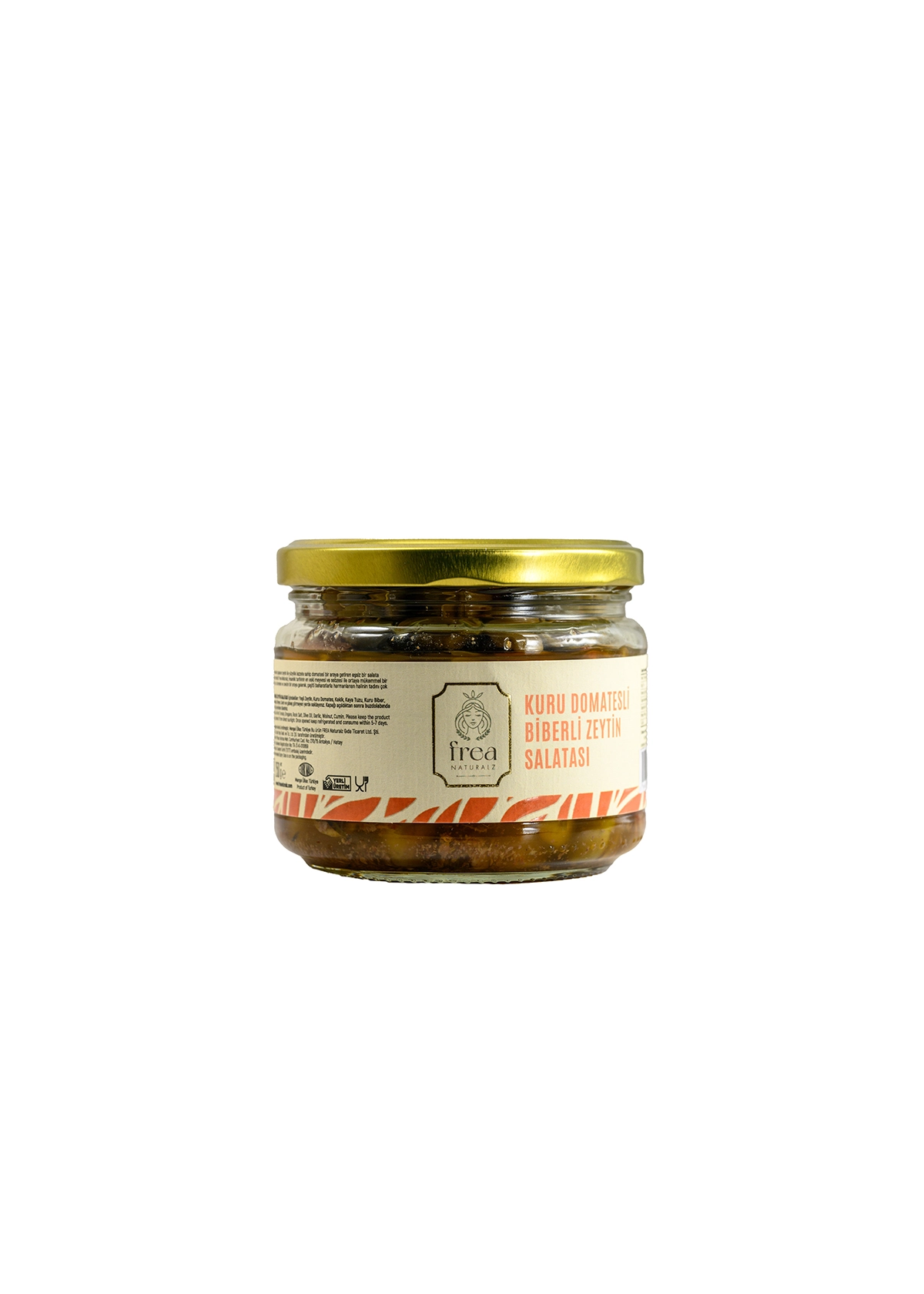 Kuru Domatesli Biberli Zeytin Salatası – 250 gr