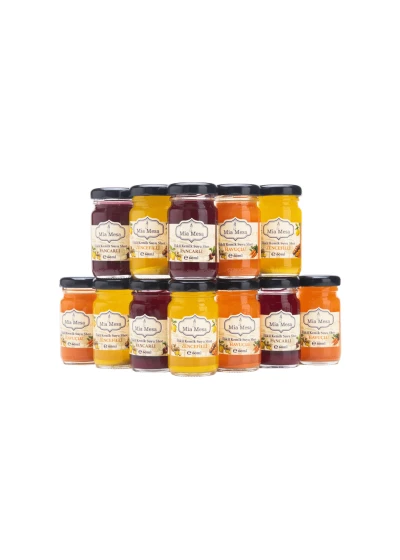 İlikli Kemik Suyuna Karışık Shot Seti – 12 x 60 ml