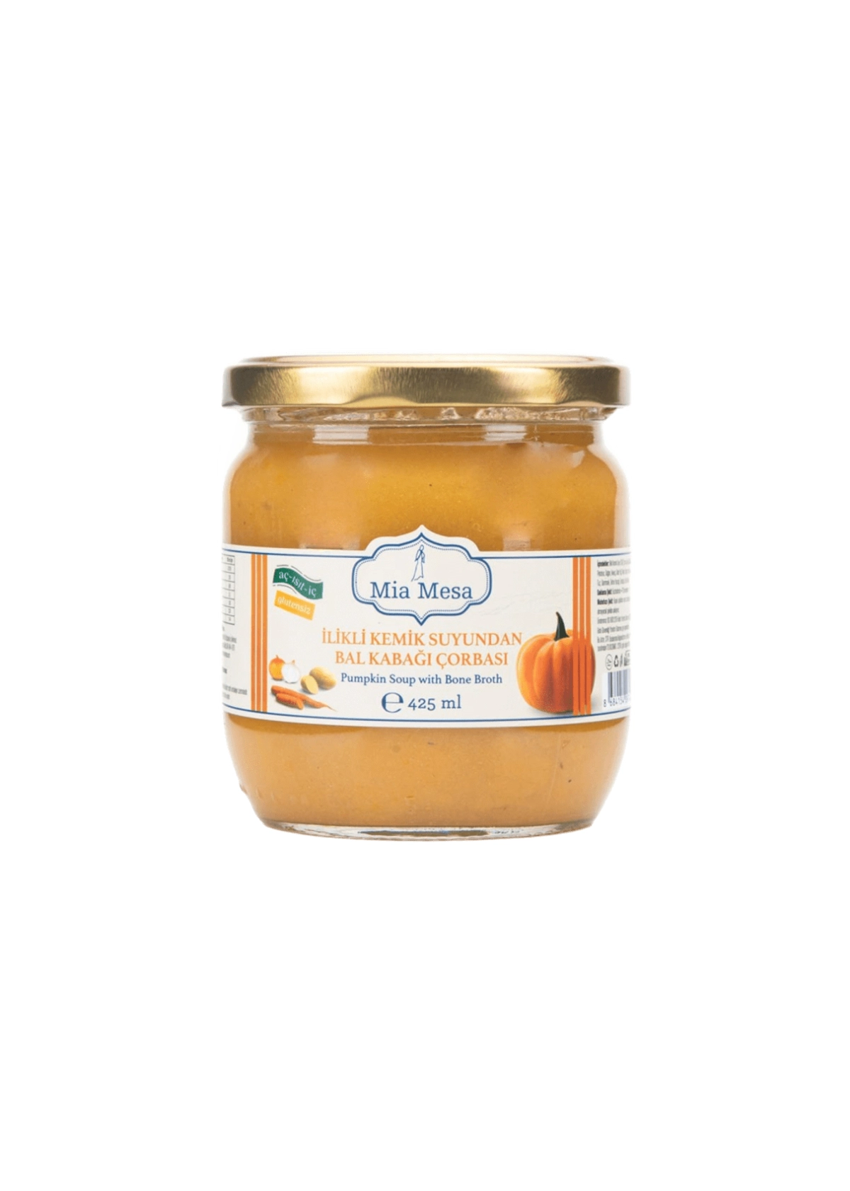 İlikli Kemik Suyundan Bal Kabağı Çorbası – 425 ml - 1