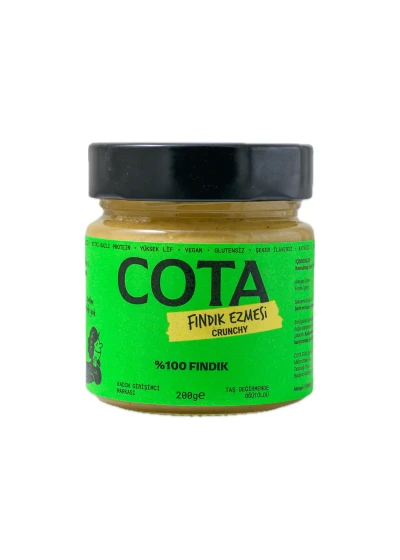 Premium Giresun Fındık Ezmesi Crunchy – 200 g
