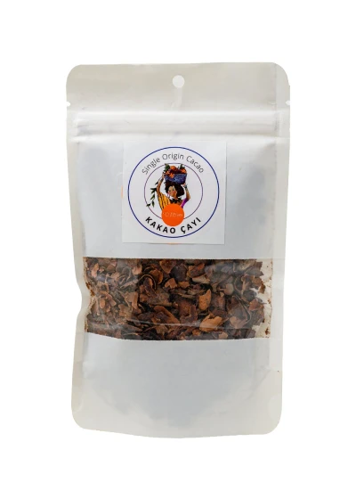 Kakao Kabuğu Çayı (Cacao Husk Tea) –  Kakao Çekirdeği Kabukları 65 g