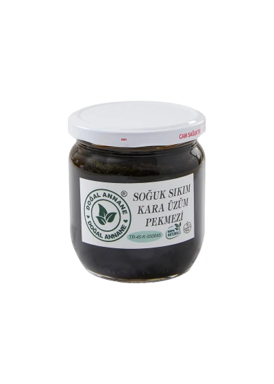 Soğuk Sıkım Kara Üzüm Pekmezi 500 gr