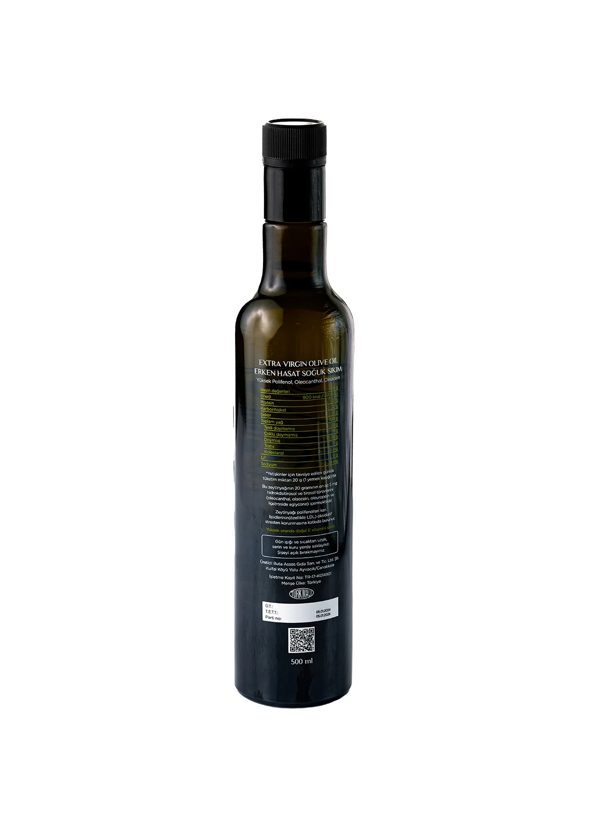Assos Premium Gurme Zeytinyağı 500 ml - 2