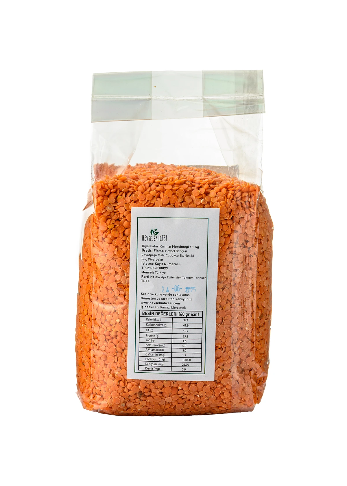 Diyarbakır Kırmızı Mercimeği 1 kg - 3