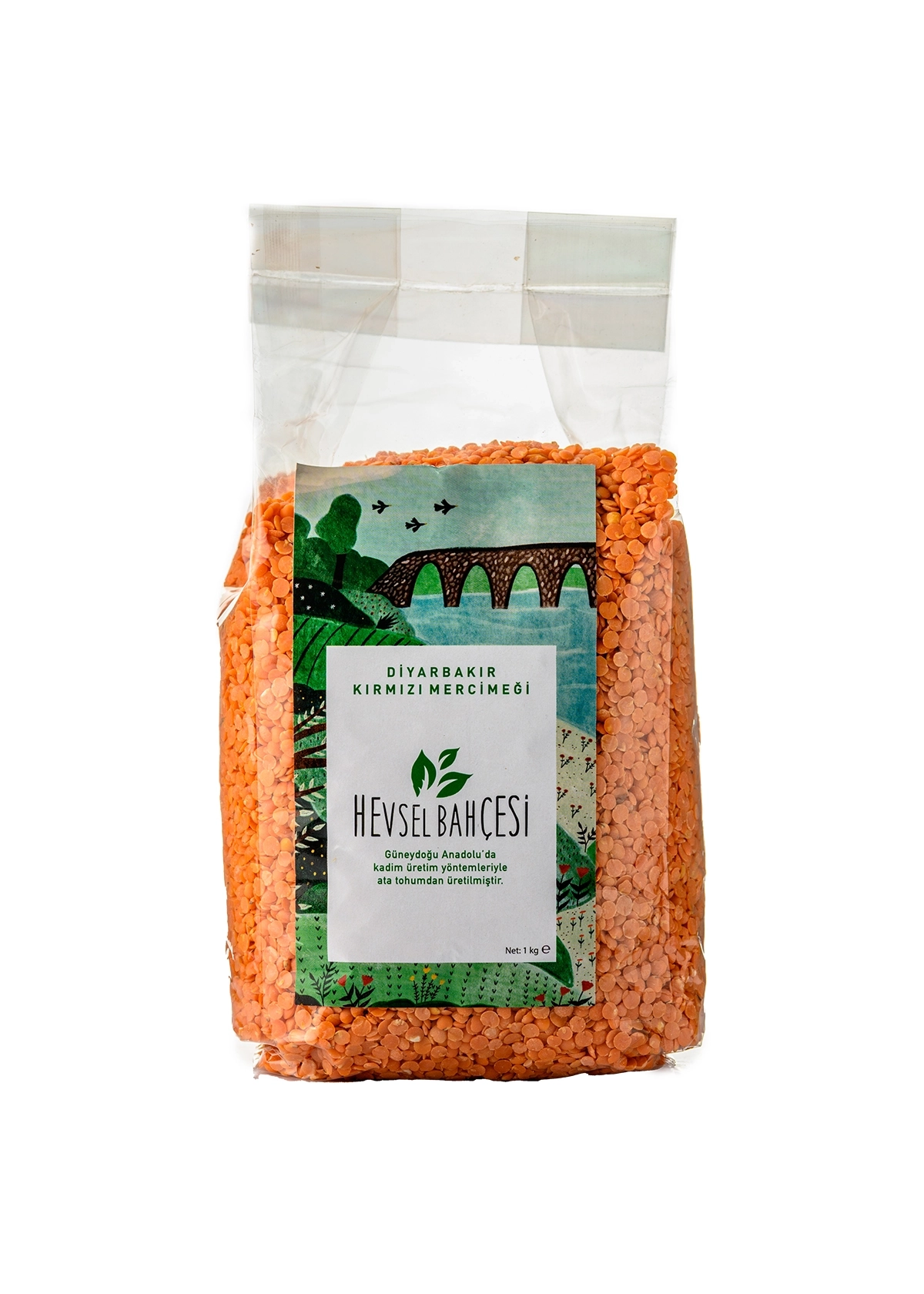 Diyarbakır Kırmızı Mercimeği 1 kg