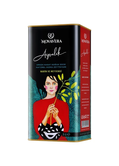 Ayvalık Erken Hasat Natürel Sızma Zeytinyağı 5 lt