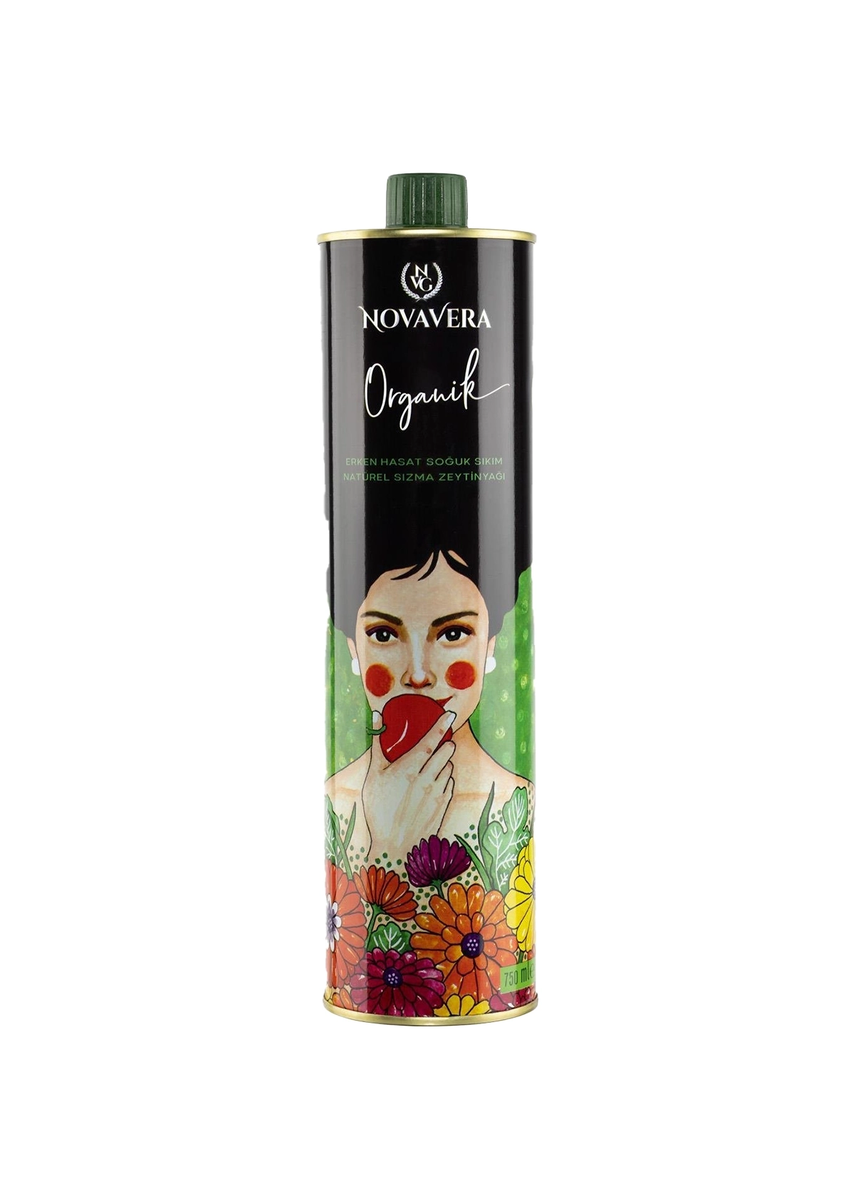 Organik Erken Hasat Naturel Sızma Zeytinyağı 750 ml